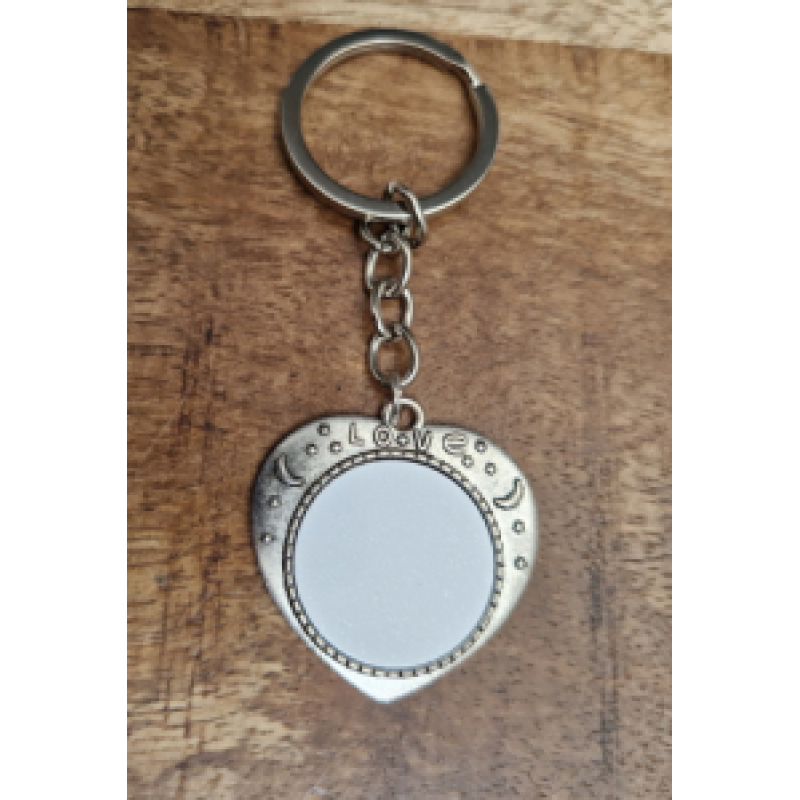 Fotosleutelhanger hart